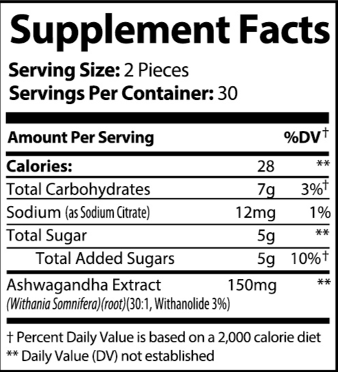 Chill B Ashwagandha Gummies