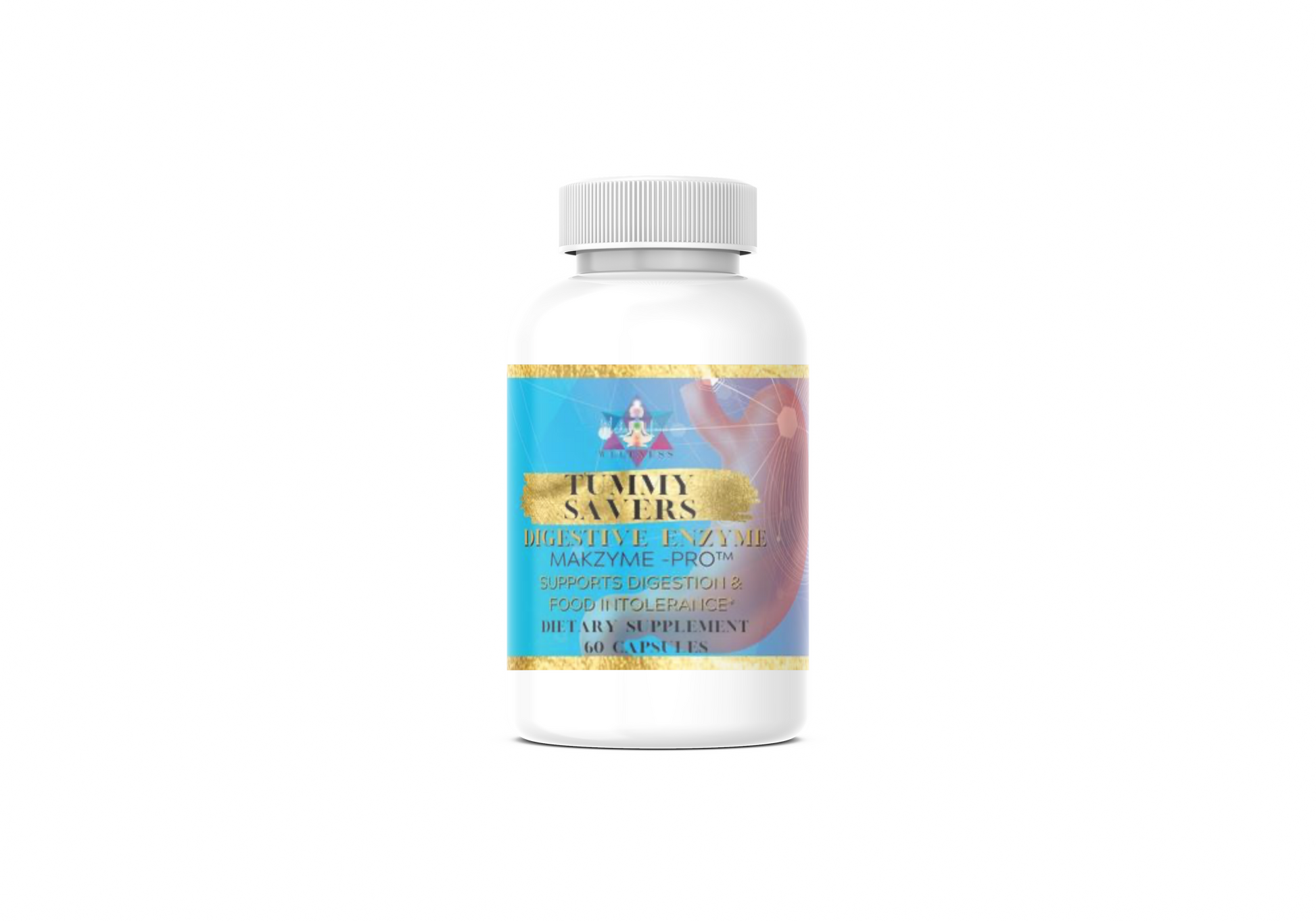 Tummy Savers Digestive Enzyme, dietary supplement, 60 capsulesBottle 60 Capsules